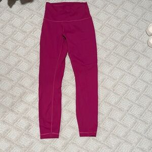 lululemon athletica Magenta Leggings